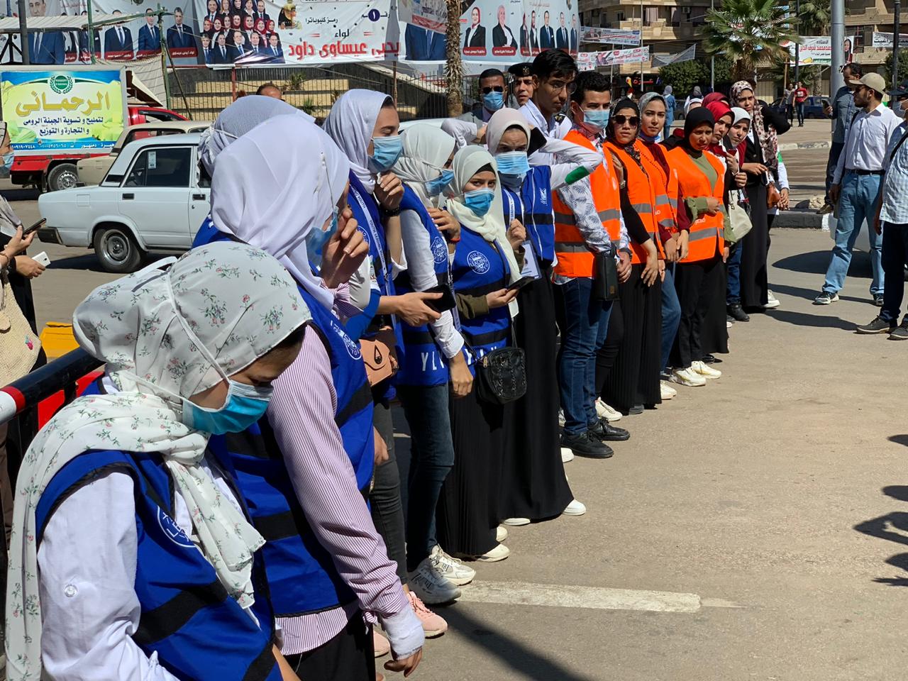 مديرية الشباب بالبحيرة تنظم مسيرة لحث المواطنين على المشاركة..