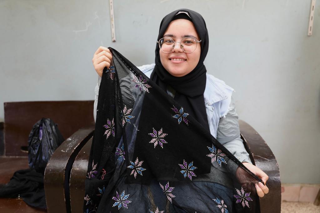 بدء أولى مراحل تسجيل علامة جماعية لحرفة التلي بإسم المرأة المصرية