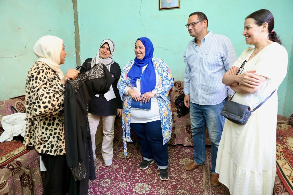 بدء أولى مراحل تسجيل علامة جماعية لحرفة التلي بإسم المرأة المصرية