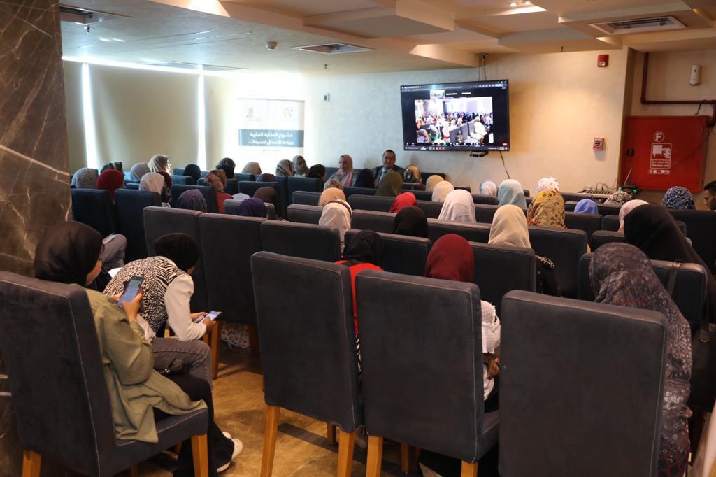 بدء أولى مراحل تسجيل علامة جماعية لحرفة التلي بإسم المرأة المصرية