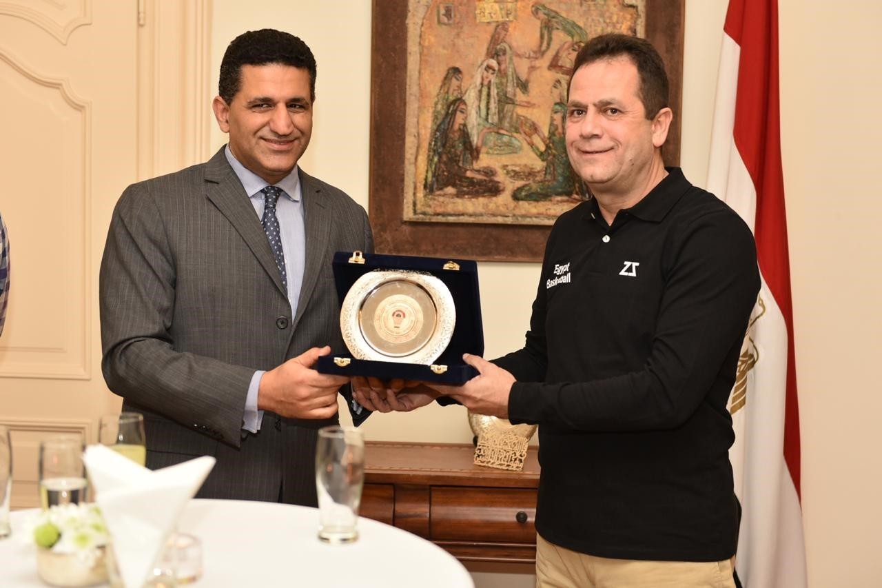 سفير مصر في بلجراد يستضيف لقاءً للمنتخب القومى لكرة السلة  لعام 2019