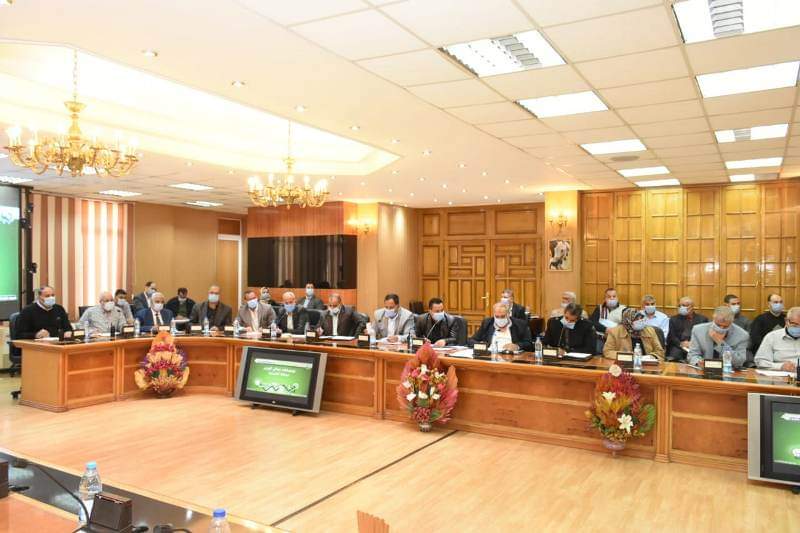 غراب يترأس إجتماع المجلس التنفيذي ويُوجه الشكر للمشاركين في تنفيذ مشروع التدريب العملي المشترك صقر 69 