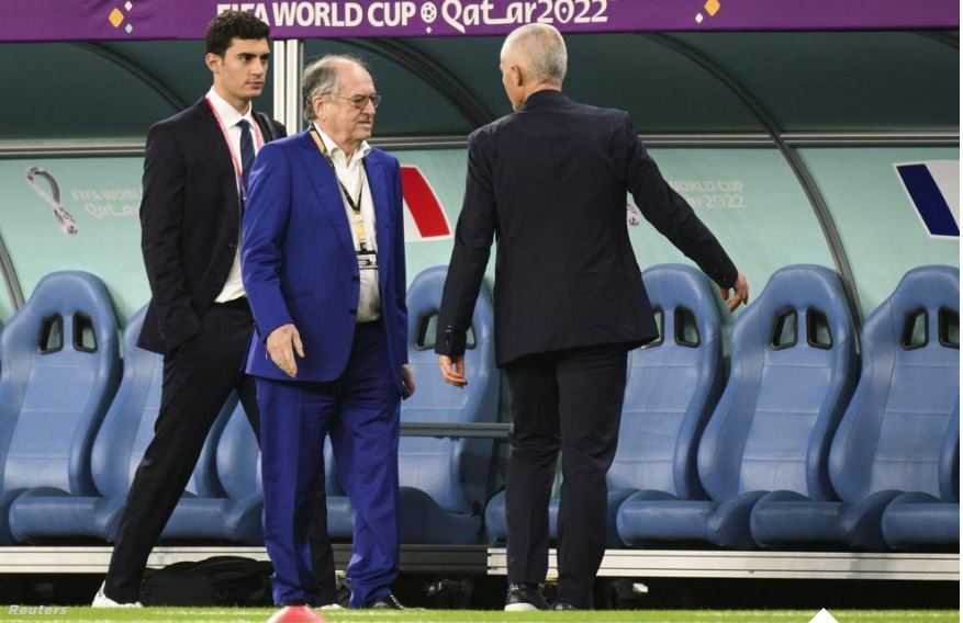  نويل لو جريت رئيس الاتحاد الفرنسي 