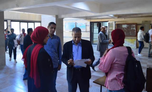 غرباوي يتابع انطلاق ماراثون انتخابات اتحاد الطلاب بكلية الحقوق