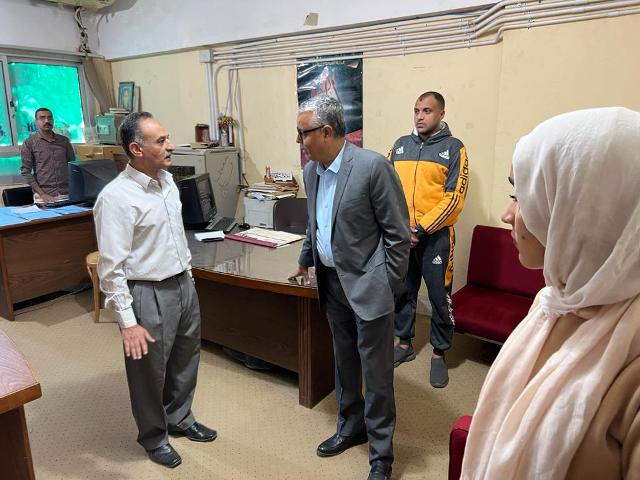 غرباوي يتابع انطلاق ماراثون انتخابات اتحاد الطلاب بكلية الحقوق