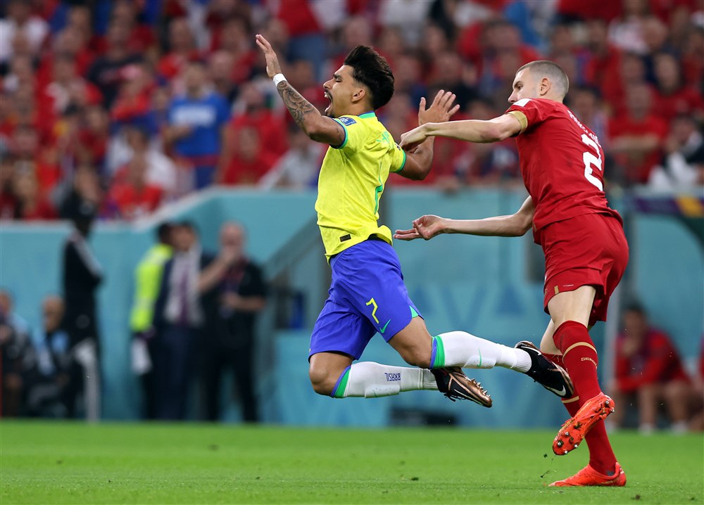 شوط أول سلبى بين البرازيل وصربيا فى كأس العالم - صور