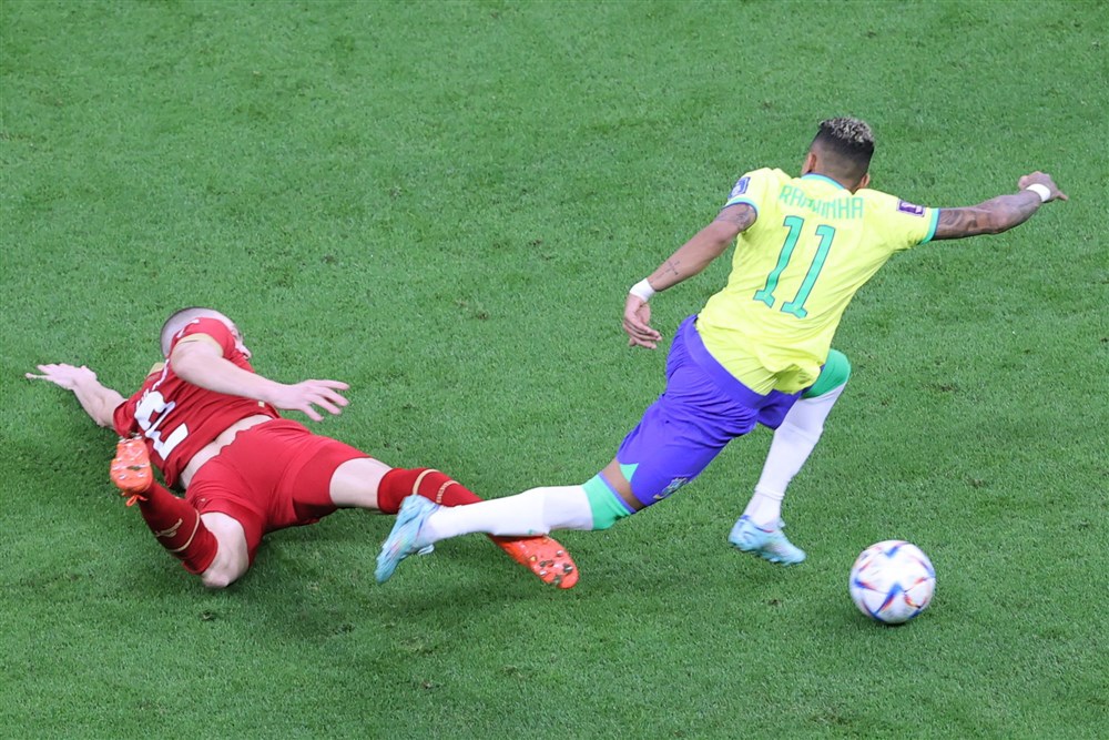 شوط أول سلبى بين البرازيل وصربيا فى كأس العالم - صور
