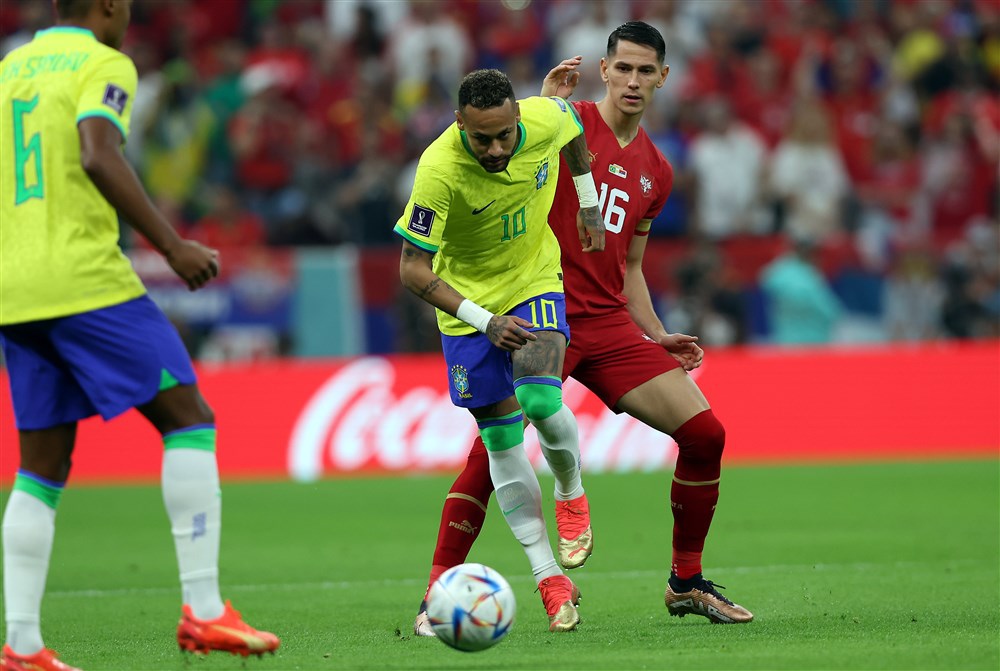 شوط أول سلبى بين البرازيل وصربيا فى كأس العالم - صور