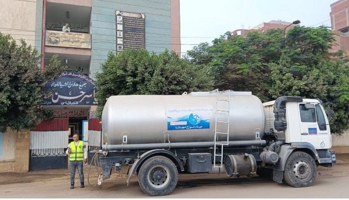  مياه الشرب والصرف الصحي بالقليوبية