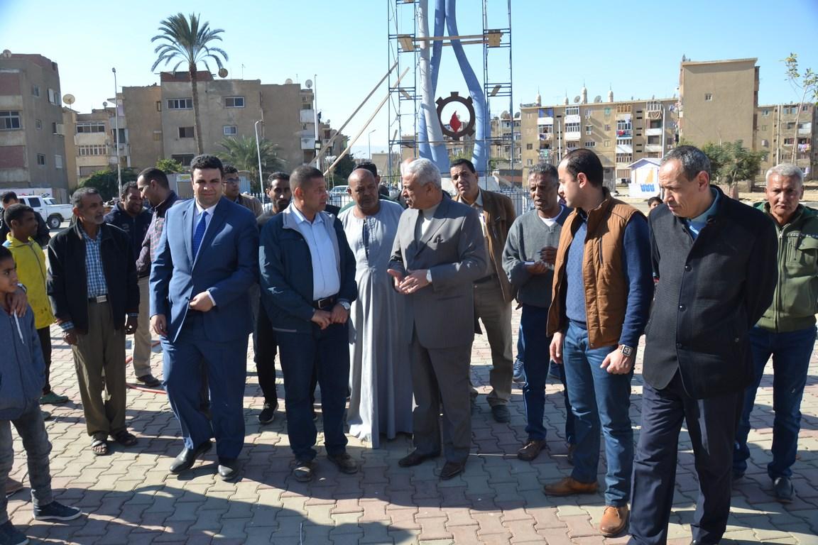 عبد المجيد صقر محافظ السويس