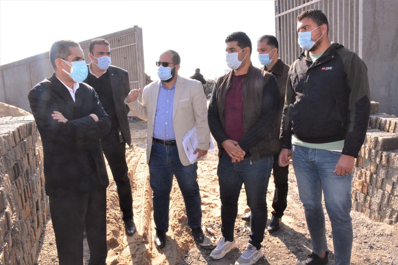 متابعة مستمرة لكافة المشروعات بشكل يومي من محافظ الغربية-صور