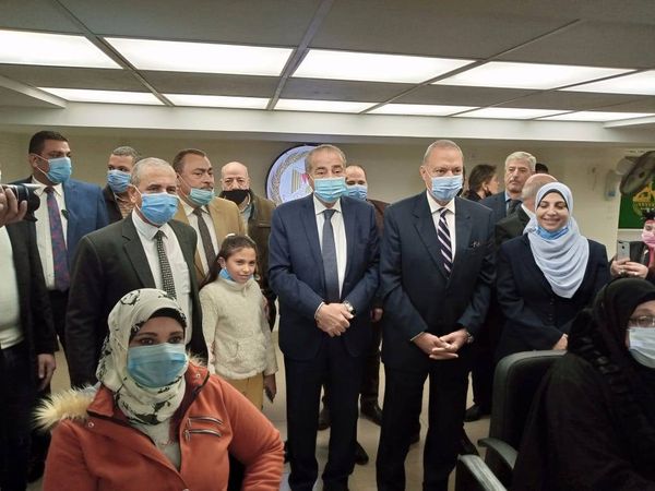 جانب من الزيارة