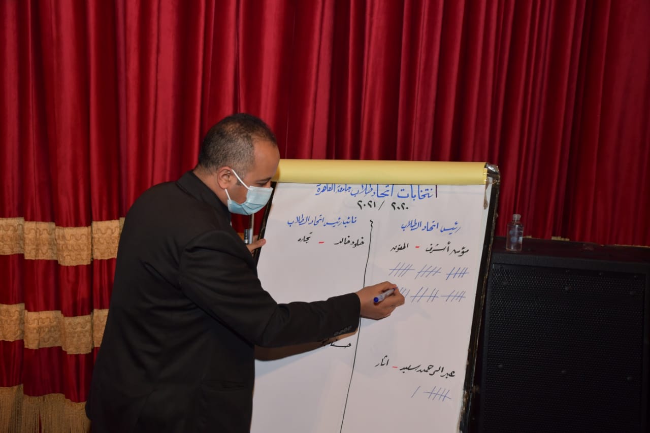 مؤمن أشرف رئيسًا للاتحاد وخلود خالد نائبًا وسبع أمناء للجان العليا بجامعة القاهرة