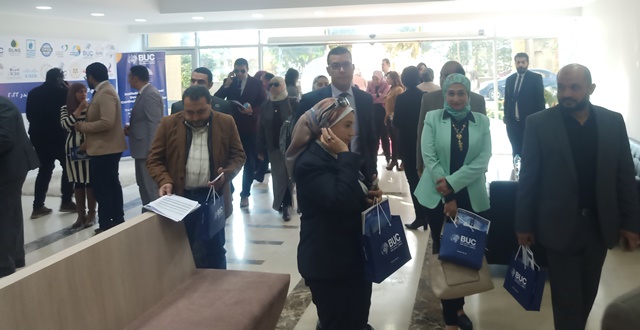 نجاح ملتقى مديرى الموارد البشرية فى جامعة بدر بحضور 80 شركة.. فيديو
