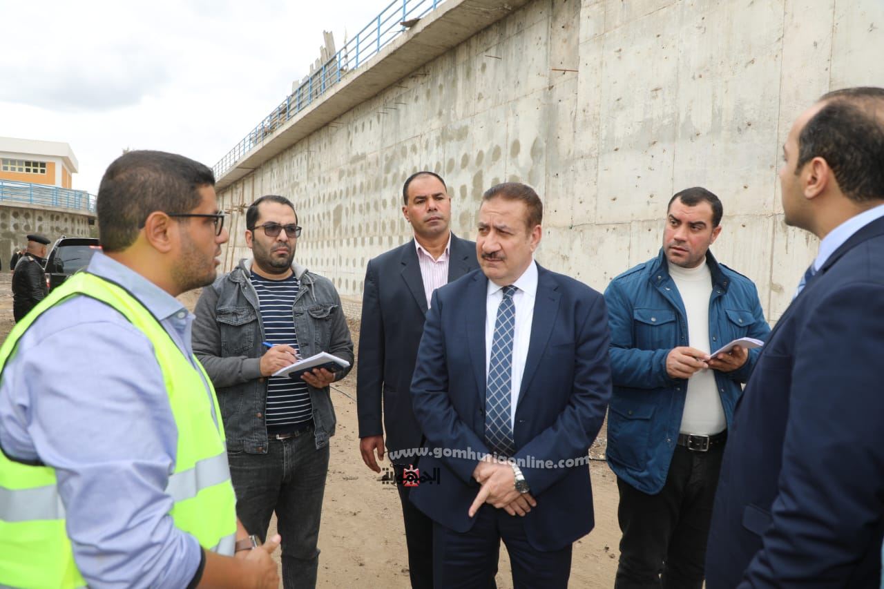 محافظ المنوفية خلال جولته اليوم بمركز ومدينة الشهداء