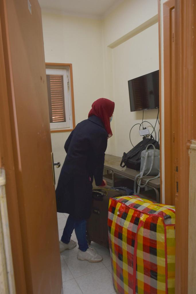 مدن جامعة القاهرة تستقبل طلابها المغتربين والوافدين 