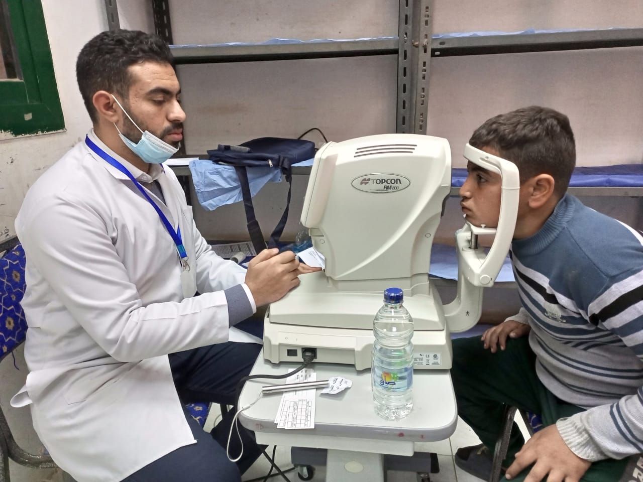 جامعة المنيا تنظم قافلة طبية ببني مزار   