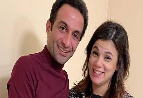 أحمد كشك وبسمة ماهر 