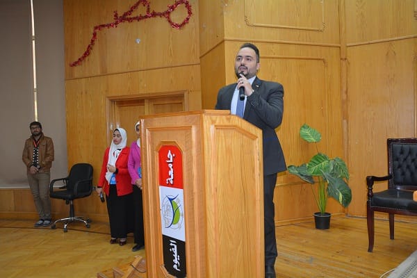انطلاق فعاليات الملتقى القمي السادس للطلاب المثاليين على مستوى الجامعات المصرية بجامعة الفيوم