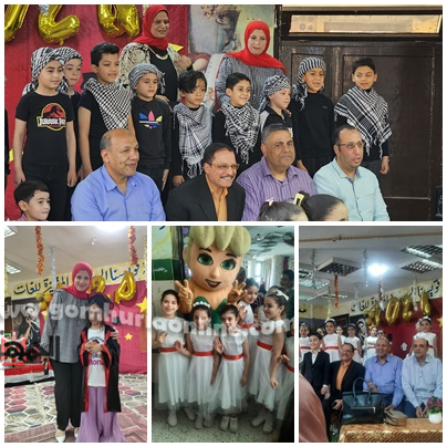 قويسنا الرسمية المتميزة للغات تحتفل برياض الأطفال