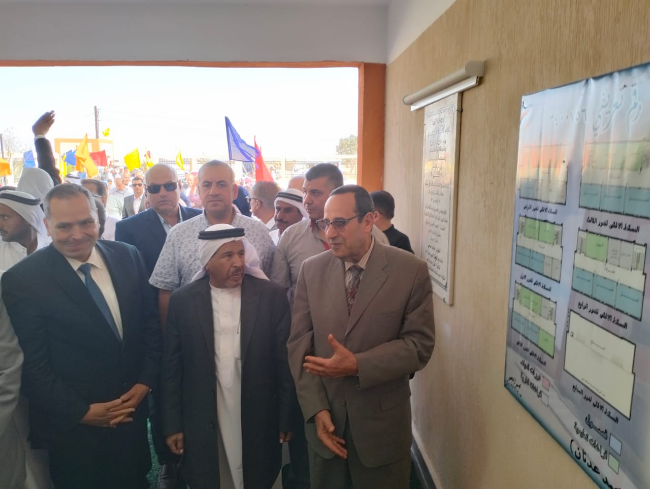  محافظ شمال سيناء يفتتح مدرسة الطويل للتعليم الأساسي 