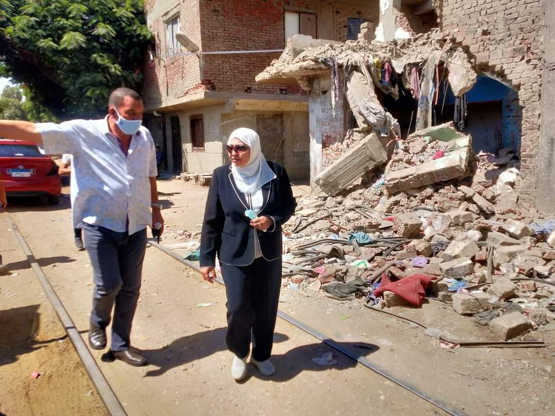  جيهان عبد الرحمن :حصر العقارات المتعدية على حرم السكة الحديد بنطاق احياءالمنطقة الجنوبية