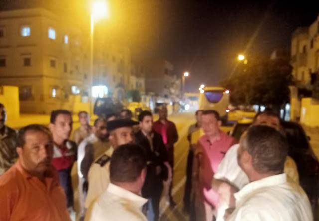 جهاز النوبارية الجديدة يكشر عن أنيابه وينفذ إزالة مبانى بالتعاون مع شرطة التعمير.. بالصور