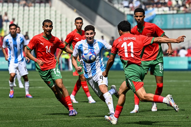 الأرجنتين والمغرب فى أولمبياد باريس