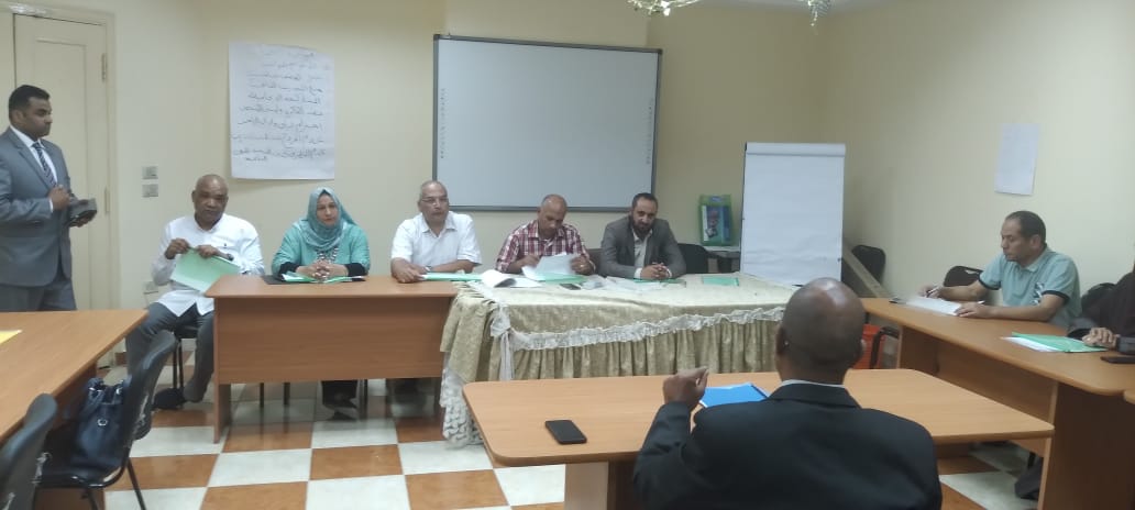 شحاته يترأس لجنة المقابلات الشخصية لوظيفة مدير المدرسة النووية 