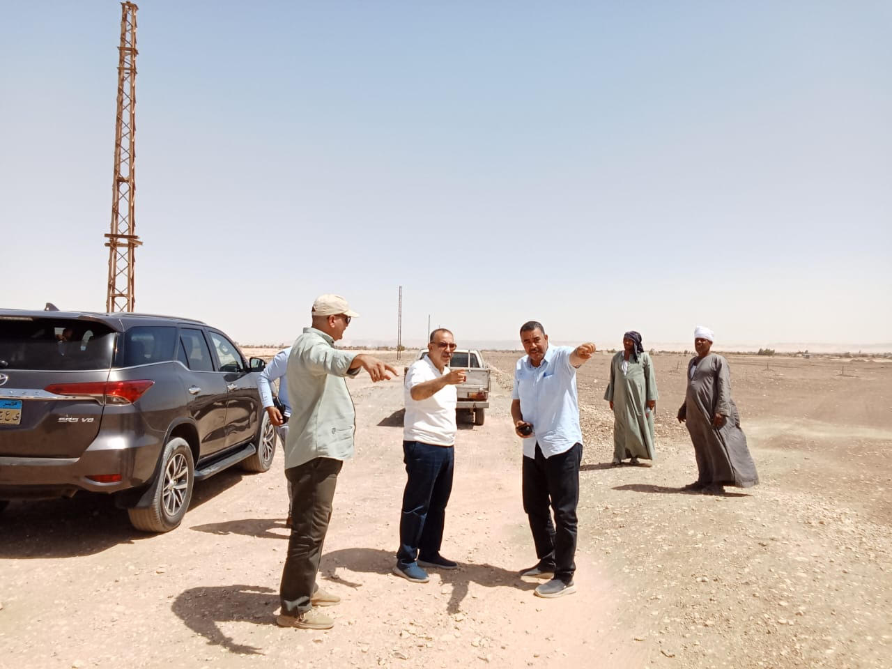 محافظ أسيوط يتفقد مزرعة الوادى الأسيوطى 