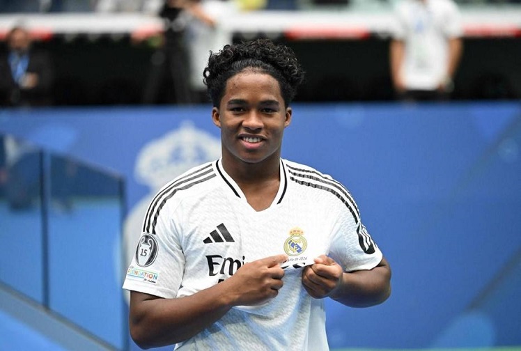 البرازيلي إندريك لاهب ريال مدريد