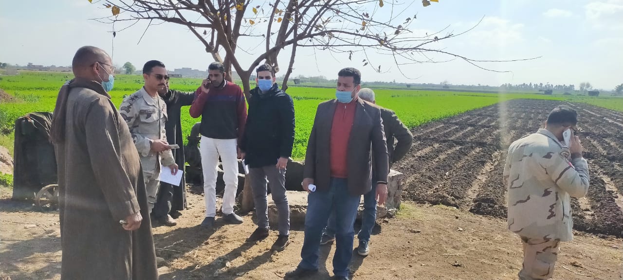 استمرار المعاينات النهائية لمبادرة حياه كريمة بأشمون.صور