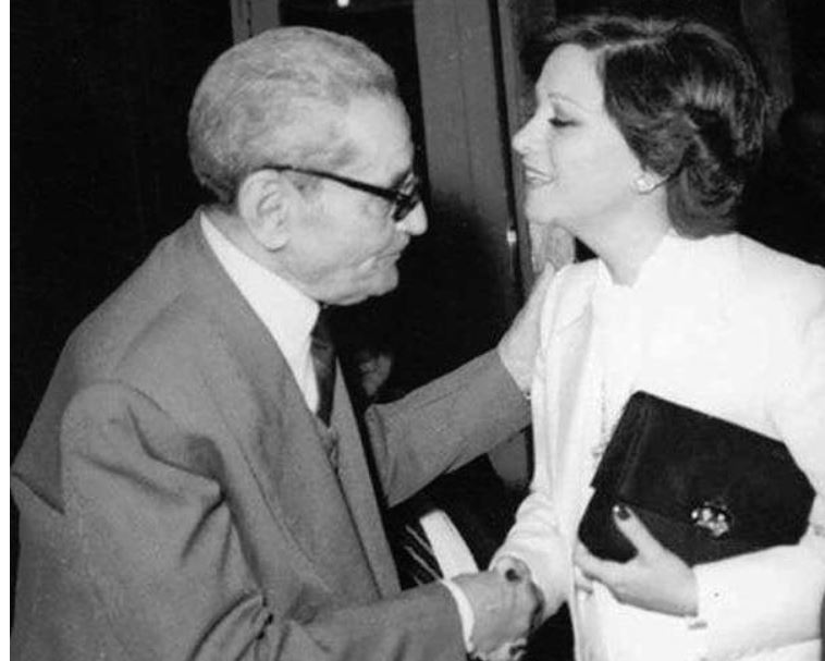 عبد الوارث عسر وفاتن حمامة 