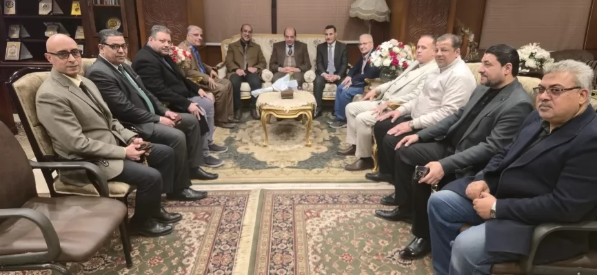 وكيل وزارة التربية والتعليم المنوفية يهنئ مدير الأمن بعيد الشرطة الـ74 