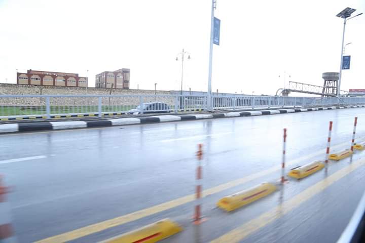 سقوط أمطار على مدينتى بورسعيد وبورفؤاد