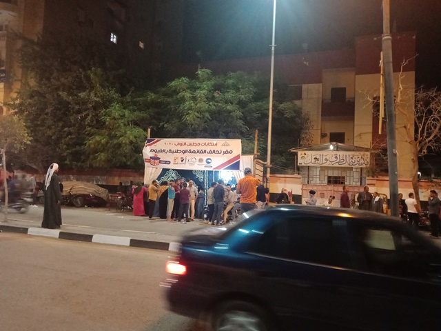 التصويت في الفيوم حتى اللحظات الأخيرة