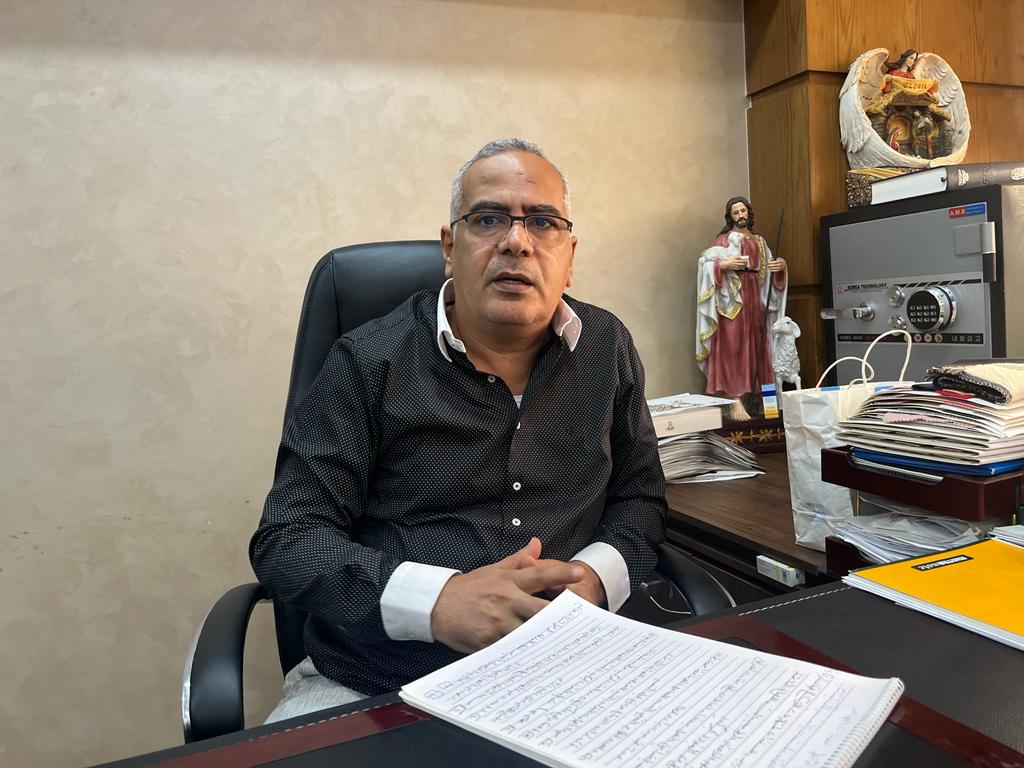 شوقي مختار أحد رواد الصناعة بمدينة العاشر من رمضان