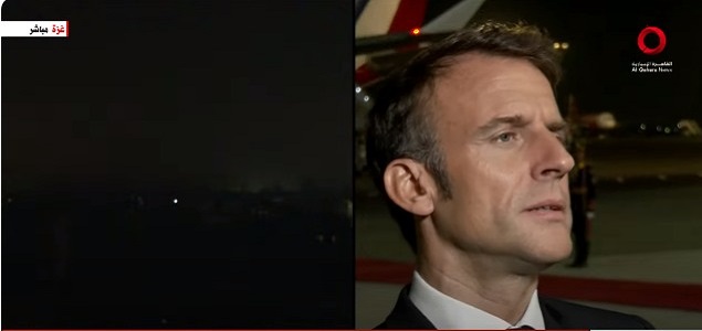 الرئيس الفرنسي إيمانويل ماكرون