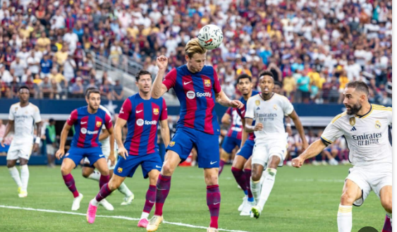 برشلونه وريال مدريد