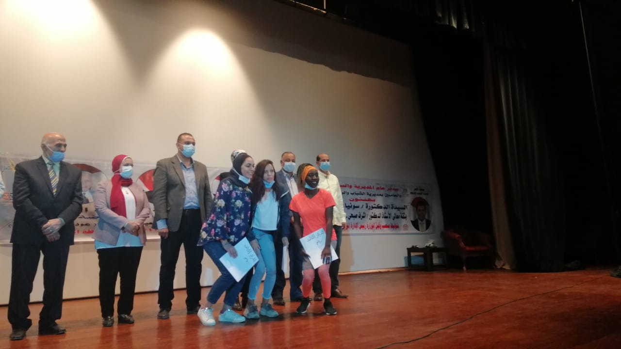 جانب من حفل التكريم