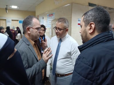 الدكتور سيد جلال مدير عام التأمين الصحي بالقليوبية