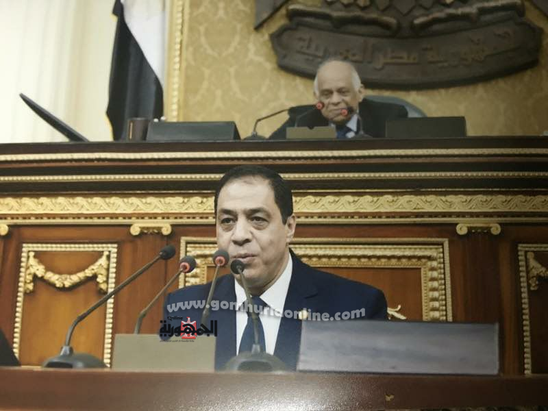 النائب حسنى حافظ عضو مجس النواب ورئيس حزب الوفد بالاسكندرية