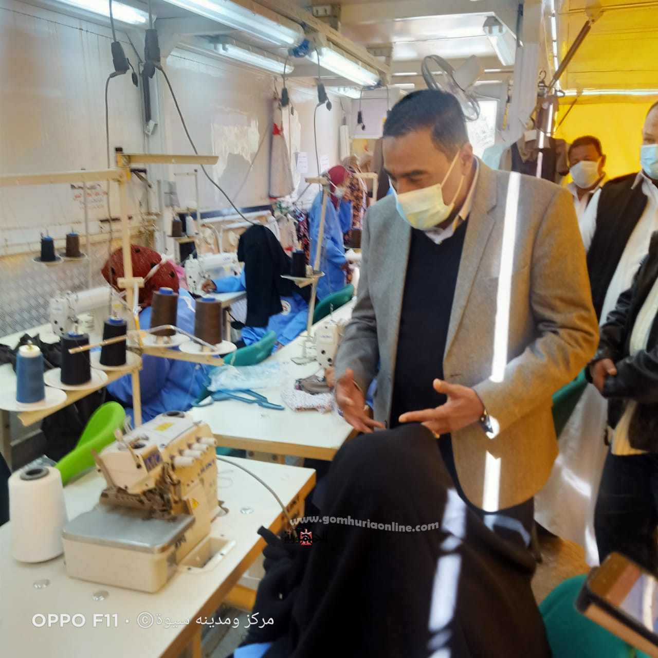 محافظ مطروح يتفقد مشروع مبادرة رئيس الجمهورية مهنتك مستقبلك بسيوة