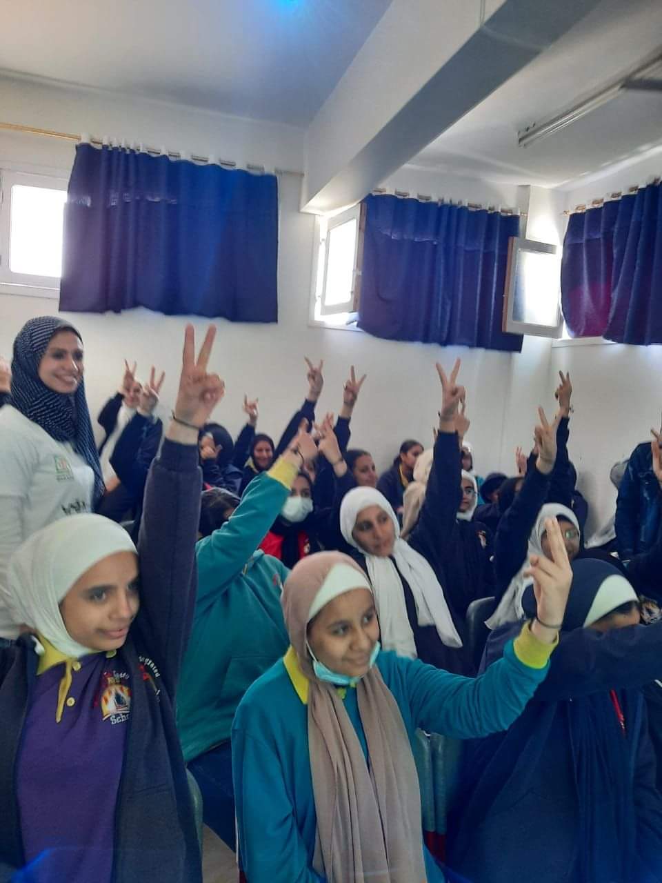 قومي المرأة ينظم مبادرة لتحفيز الفتيات على التعبير عن ارائهم