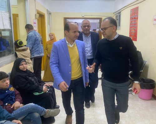 وكيل وزارة الصحة بالقليوبية يتفقد عيادات التأمين الصحي بطوخ