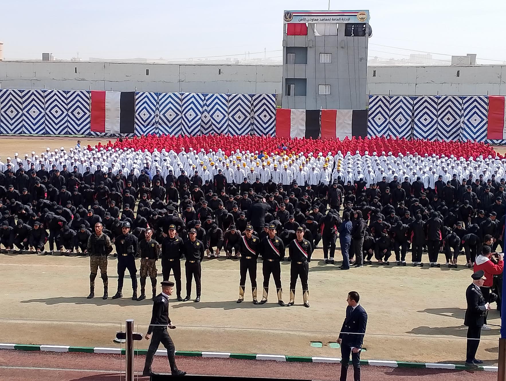 تخريج الدفعة الثامنة من معاونى الأمن 
