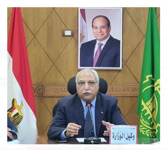 مصطفى عبده طه مدير مديرية التربية والتعليم بالقليوبية 