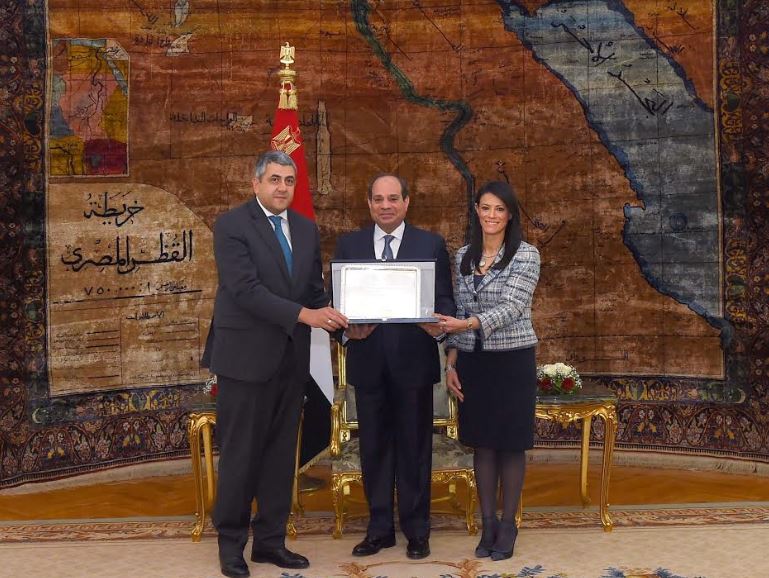  الرئيس يستقبل أمين عام منظمة السياحة العالمية