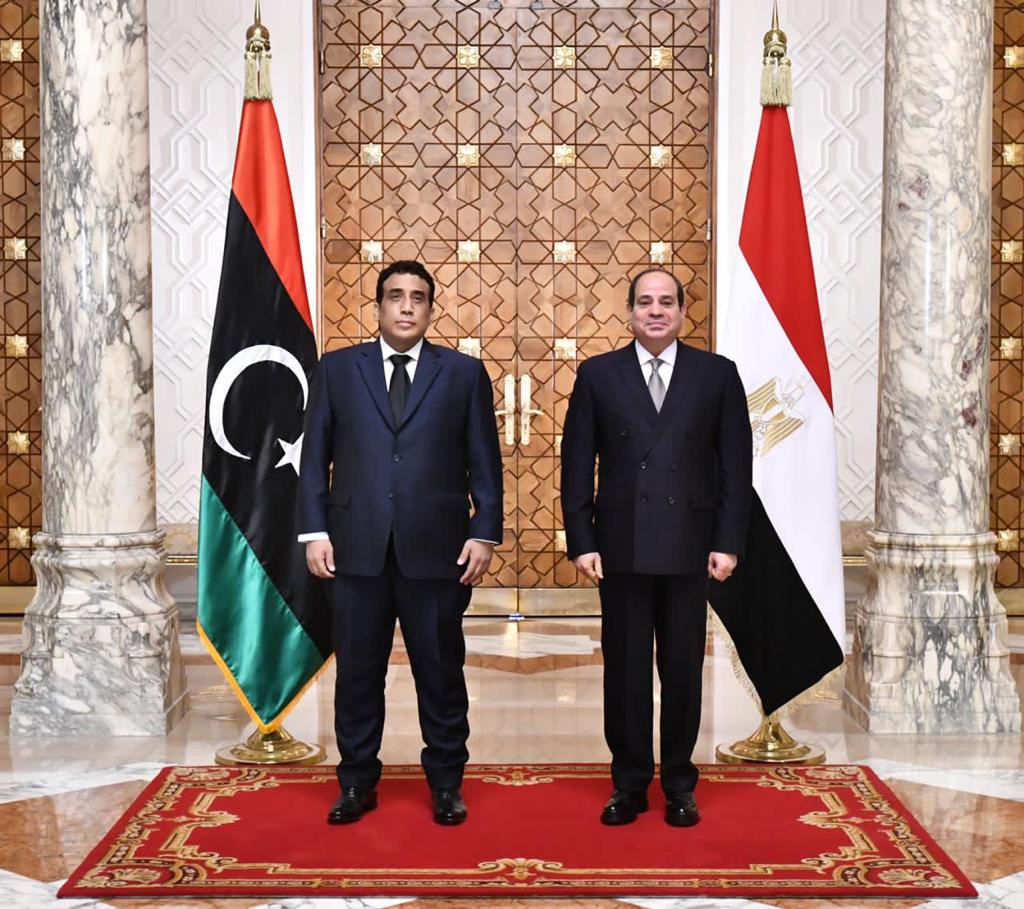الرئيس السيسي يستقبل رئيس المجلس الرئاسي الليبي.. صور