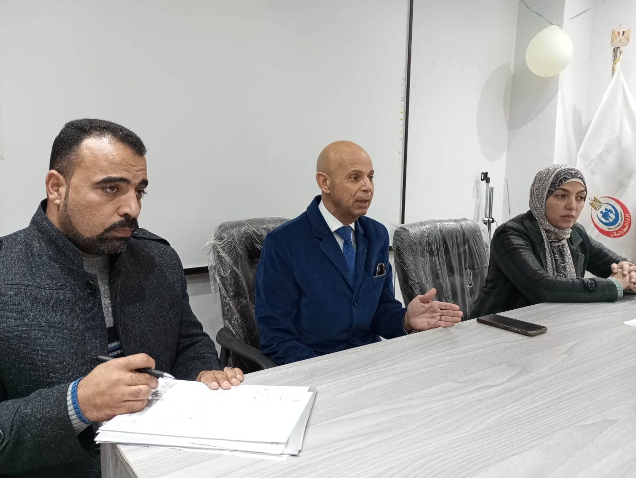 مدير الصحة بالشرقية يشهد البرنامج التدريبي للمراقبين الصحيين